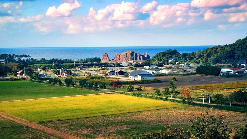 神明山古墳からの景色画像
